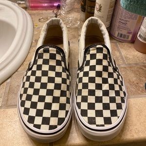 Checkered Vans